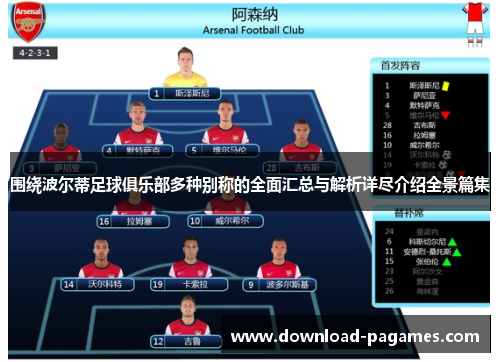 围绕波尔蒂足球俱乐部多种别称的全面汇总与解析详尽介绍全景篇集